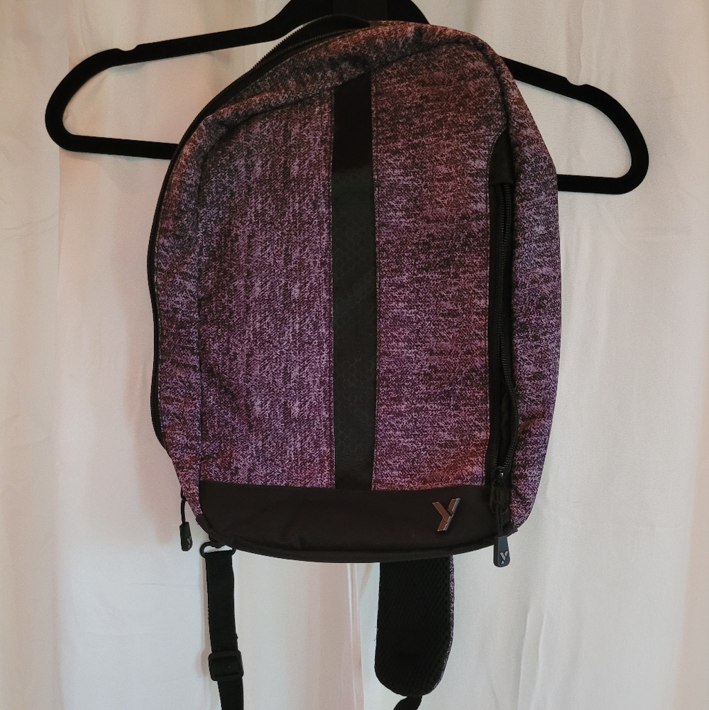Grey and Black Shoulder Bag